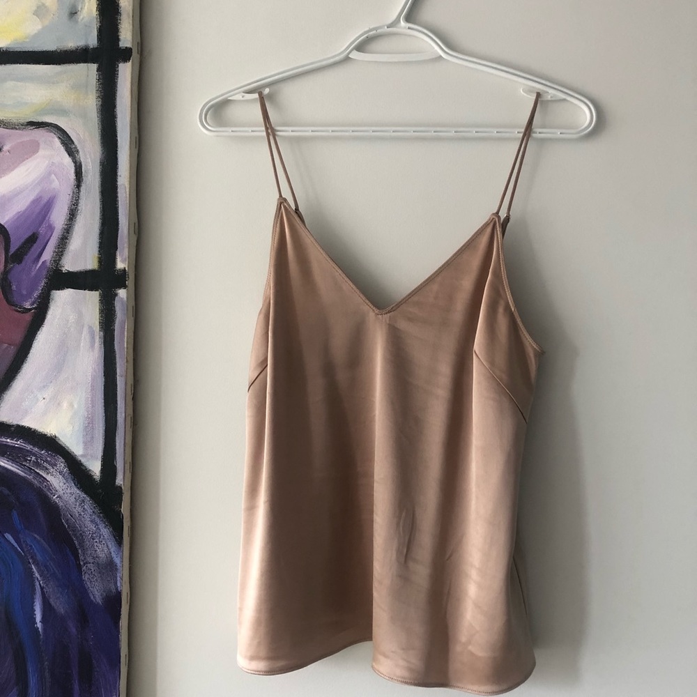 Champagne/Blush Aritzia Camisole, Size XXS
